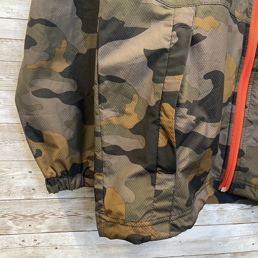 Dickies Performance System Mens M Jacket Camouflage & Orange Hooded Lightweight - Picture 11 of 15